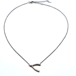 Marilyn Schiff Wishbone Necklace Fashion Jewelry